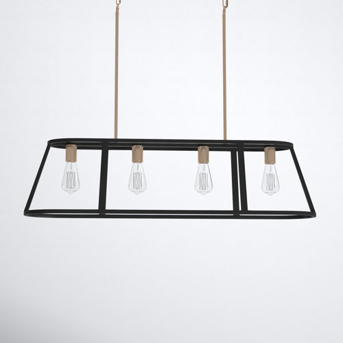 Brielle 4 Light Kitchen Island Linear Pendant & Reviews Joss & Main